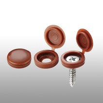 피스마개 피스 캡 뚜껑 10pcs 브라운, 10개