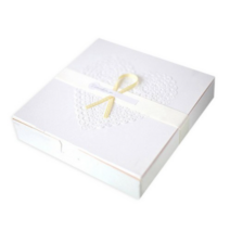 이홈베이킹 낮은원터치상자 20 x 4 cm, 옐로우 + 화이트, 140개입