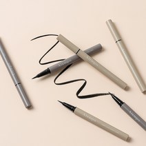 아템포 심플리 엣지 펜라이너/브러시라이너 0.5g, 3개, 브러시라이너 - 브라운
