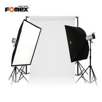 포멕스 FOMEX E600 SS-B 세트/인물조명 배경지세트, 배경폴 배경세트(135cm)