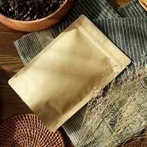 크라프트 은박 재질강화 소분 지퍼백 봉투 10p, 우리지퍼백 (은박코팅 중 10p), 중(M)