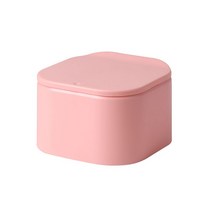 사무실 책상 쓰레기통 밀어 플립 커버 작은 쓰레기통 북유럽 스타일 귀여운 플라스틱-13462, 옵션07, 단일옵션