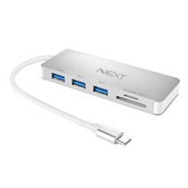 썬더볼트3 C타입 to 3포트 USB3.0허브 마이크로SD/SD 카드리더기/뉴맥북 올뉴그램 삼성노트북9메탈 멀티허브