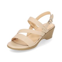 엘칸토 마쯔 여성 데일리 웨지몰드 샌들 5cm LCWW01M226