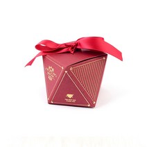SIMPLE DESIGN 미니 선물포장 케이스, 1개, 소 - 와인