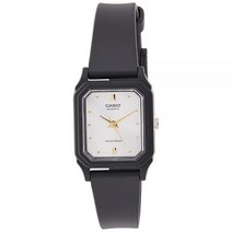 Casio 코어 일본 쿼츠 시계 레진 스트랩 블랙 12(모델: EAW-LQ-142E-7A)