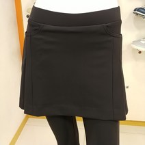 루이까스텔 22년 FW신상 여성 가을 옆주름 치마 레깅스