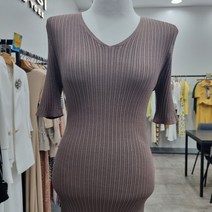 제시뉴욕 브이넥 슬림 니트티 BC55NLKO0810