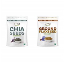 비바네추럴스 유기농 생 치아씨드+유기농 지상 아마씨