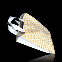 [바보사랑] 러브하트 손잡이 PE 비닐 쇼핑백 30X38cm 폭8cm 100매