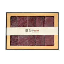 칸육포 촉촉통통 수제 쇠고기 육포 선물세트 + 쇼핑백, 3세트, 300g