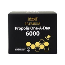 하이웰 프리미엄 프로폴리스 원어데이 6000mg 120캡슐 1개 플라보노이드 고함량 뉴질랜드, 120캡슐 4개월분