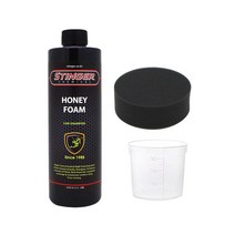스팅거 허니폼 카샴푸 500ml 세차샴푸 차샴푸 + 계량컵 어플, A-1 허니폼 카샴푸 500 (계량컵+어플)