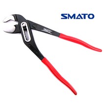 워터펌프플라이어 10인치 최대 벌림 33mm 바이스그립 가스관 수도관 배관 공사 렌치 바이스 펜치 10 INCH 워터 펌프 플라이어 바이스플러이어 간격 조절