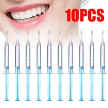 치아 미백 44% Carbamide Peroxide 시스템 구강 젤 키트 Whitener 새로운 10pcs, 한개옵션0