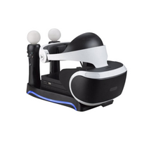 슬림 프로 무브봉 PSVR 시트용 안대 수납 받침대 무브 리모컨 충전기 더블베이스 다기능 게임 베이스 액세서리 PS4 VR 2세대 2핸들, 기본개, PS VR 거치대 2세대 무브 더블 충전