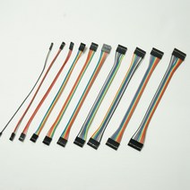 [파츠키츠] 소켓점퍼와이어케이블 1P2P3P4P5P6P7P8P9P10P 아두이노, 2P