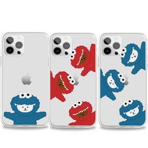 오코넬 투명 젤리 핸드폰 쿠키몬스터 엘모 휴대폰 갤럭시 케이스 S6 S7 엣지 플러스 S8 S9 노트 4 5 7 8 9 FE 10 20 울트라 S10 E 5G S20 S21 S22