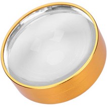 일본직발송 3. LONTG 돋보기 확대경 4배 확대 렌즈 지름 72mm 반원형 반구 크리스탈 유리 페이퍼웨이트 문, One Size_One Color, 상세 설명 참조0, One Size_One Color