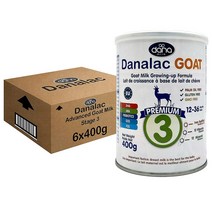 DANALAC Advanced Goat Milk Growing Up Formula 다날락 어드밴스드 고트밀크 1~3세 분유 400g 24개