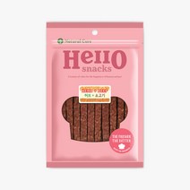 네츄럴코어 헬로스낵 강아지간식, 허브 소고기 90g