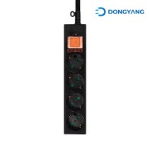 동양 메인스위치 멀티탭 블랙 4구 1.5m DYM-G4C(SC)