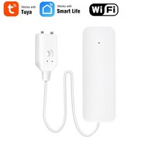 누수탐지기 누수감지기 수도 물 경보 센서 wifi 오버플로 홍수 경고 tuyasmart, 없음