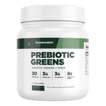 Transparent Labs Prebiotic Greens Unflavored 트랜스패런트 랩스 프리바이오틱 그린스 무맛 485g