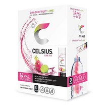 셀시어스 CELSIUS 파우더 에너지 피트니스 제로슈가 14스틱, 키위 구아바 라임