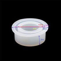 크기 팔찌 수지 에폭시 금형 주조 실리콘 수지 금형 도구 보석 만들기 귀걸이 펜던트 액세서리 세트, 4