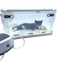 고양이 강아지 산소방 애완 동물 반려 묘 호흡 치료, 대형: 12.5kg 이내의 애완동물에게 적합