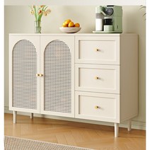 서랍장 거실장 수납장 라탄 등나무 화이트 복도 아치형, 05.E