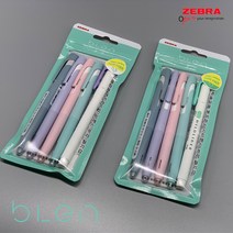 제브라 한정판 블렌 Blen 4+1세트, 0.5mm 세트