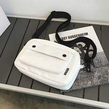 기타 남녀 공용 미니멀 패션 크로스백 유니크 메신저 가방