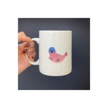 온도에 따라 색이 변하는 머그컵 DIY 키트 (도안).에듀팜, 붓과PVC케이스