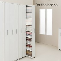 포더홈 세이버 슬라이딩 일반 만화 수납 책장, 3)높은 만화책장[좌형]_화이트그레이