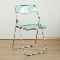투명 접이식 의자 다양한색상, G, 1개