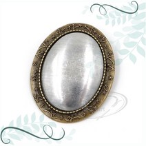 [후야몰]자수용/브로치/반제품/31종류/최신상품/프랑스자수, CF16 - 들꽃 브로치-신주, 1개