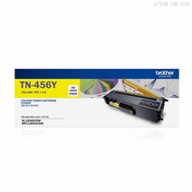브라더 MFC L8900CDW 정품토너 노랑 6500매(TN-456Y), 1개