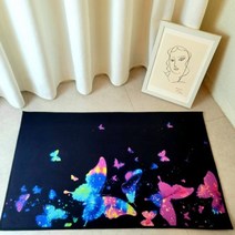 나비의꿈 타로 스프레드천 러그 매트, 나비의꿈 (소) 50cm×80cm