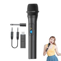 무선핀마이크 공연용무선마이크 펜톤마이크 무선 마이크 휴대용 핸드 헬드 스피커 USB 수신기 포함 가라, 01 A