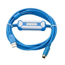 USB-FBS-232P0-9F PLC 금 도금 인터페이스 프로그래밍 케이블 RS232 어댑터에 적합 Fatek FBS FB1Z B1 시리, Gold Plated Version, 2.5M