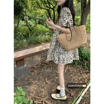 데일리 베이비돌 플라워 미니 봄 여름 여성 드레스 원피스