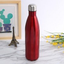 캠핑 오래가는 보온병 750ml 레드 보냉통 스텐텀블러 등산물병