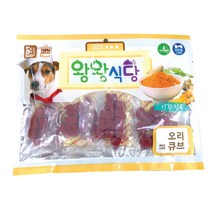 왕왕식당 강황 져키간식 오리큐브 300g, 단품