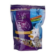 스위트 토끼 사료 750g 큰토끼용, 상세페이지 참조