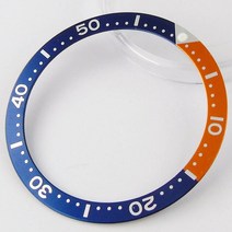 39mm x 32mm 알루미늄 합금 시계 베젤 삽입 링 45mm 케이스 손목 액세서리 부품에 적합