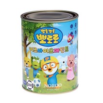 노루페인트 뽀로로 키즈 바이오 페인트 0.9L 반광, 크롱 연두