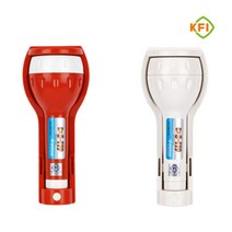 대형 휴대용 비상조명등 비상용 손전등 소방 후레쉬 KFI 검정품 60분용 리튬배터리, 레드s119