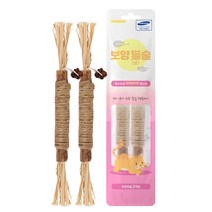 더보양 보양묘술 2개입 우리 냥이 천연 마따따비 건강 애착 장난감 개다래나무 고양이 힐링, 1팩